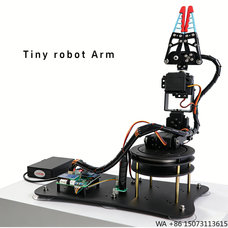 Robotic Arm 6 Axis Desktop - Hassas Montaj Otomasyon İşleri için 6