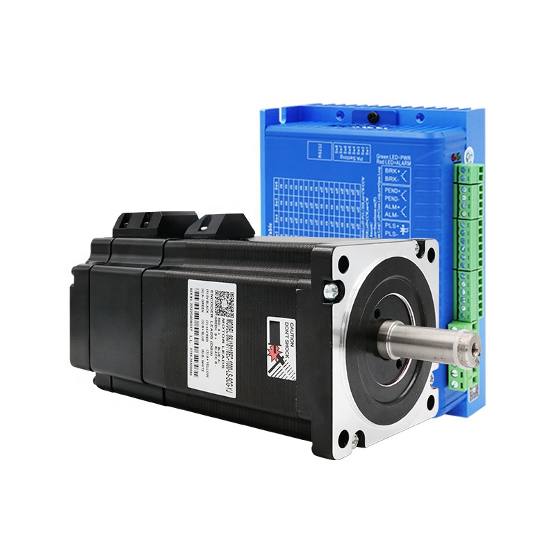 Stepper Motor Nema 34 Closed Loop - 86J18118EC-1000-LS-SCG+2HSS86H-N-SC Hibrit Step Motor Kapalı Döngü