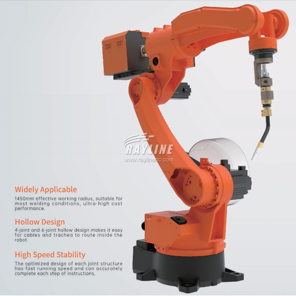 Industrial Robot Arm 20Kg Payload - Endüstriyel Robot Kolu 6 Eksenli Programlanabilir