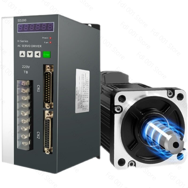Servo Motor 750W Ac Driver - 60/80/110/130 servo motor seti sürücüsü 400W/750W