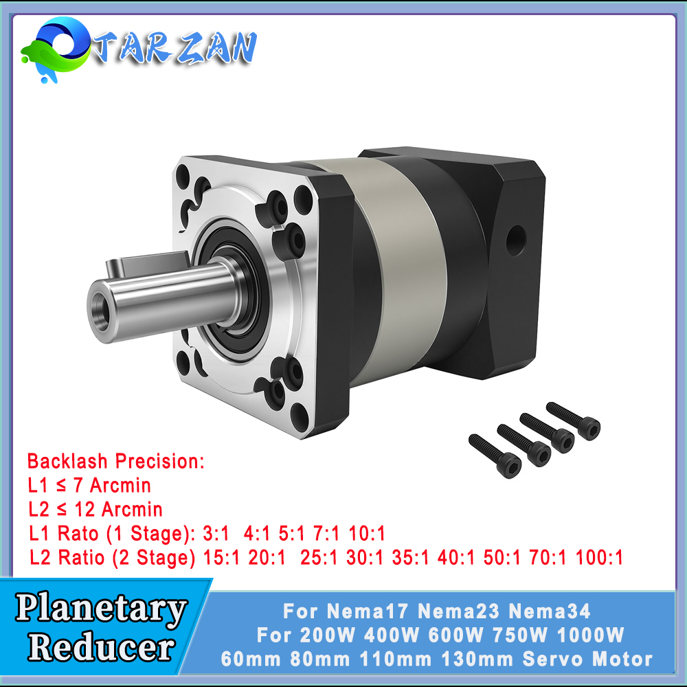 Planetary Gearbox Nema 23 - Nema17 Nema23 Nema34 Planet Redüktör, 400W