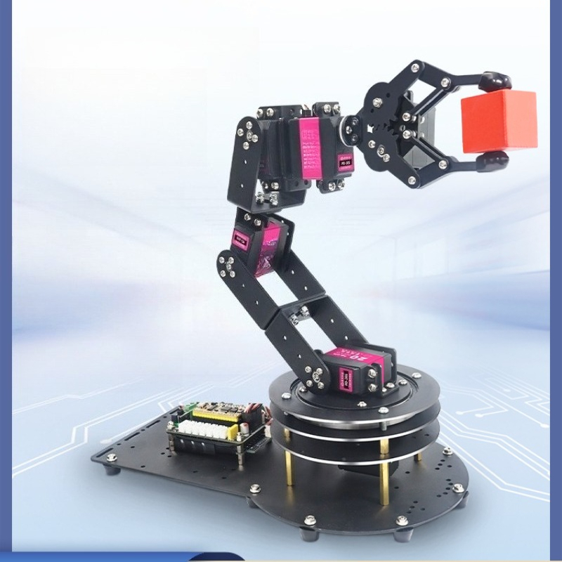 Robotic Arm 6 Axis Desktop - Açık kaynaklı 6 eksenli DOF görüntüleme