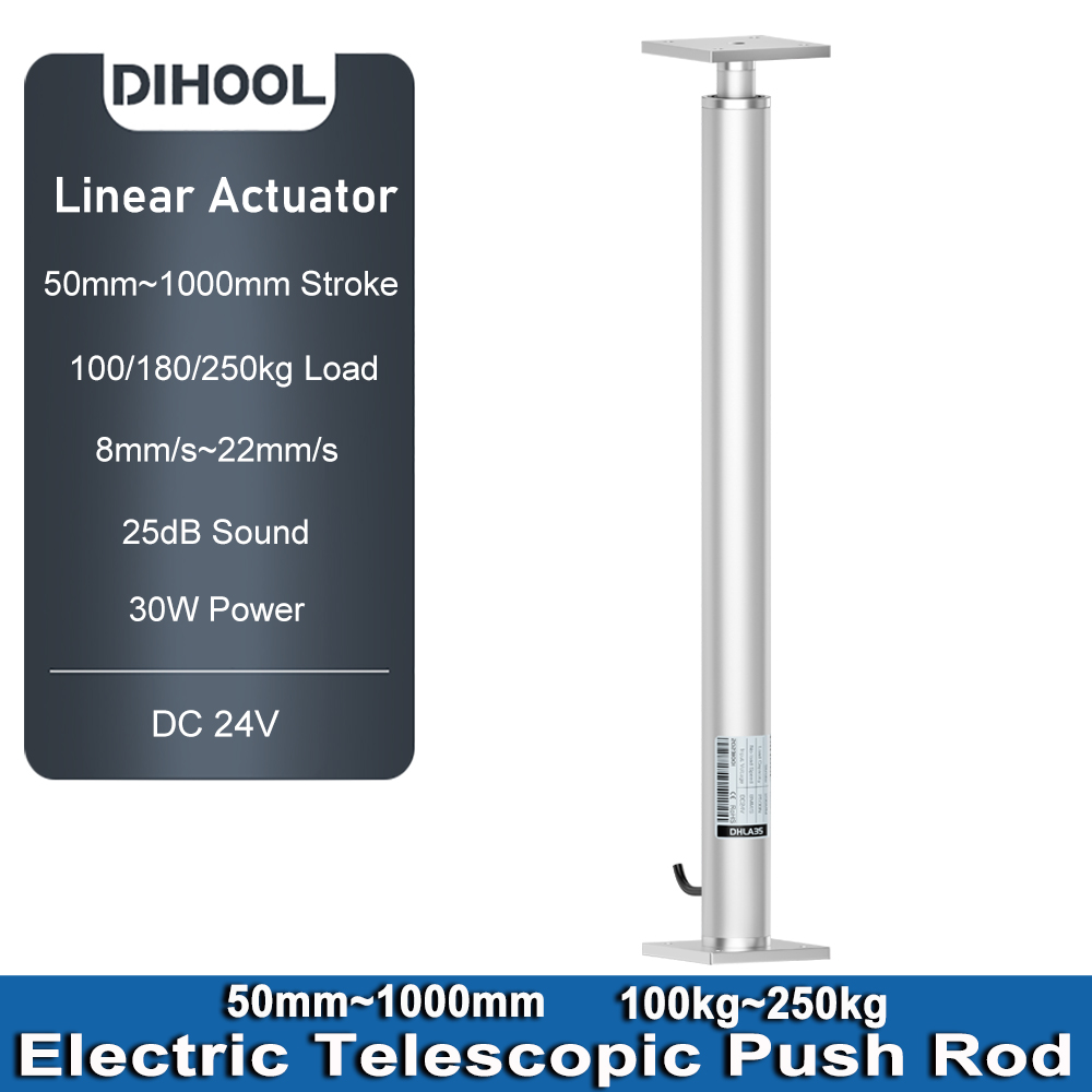 Linear Actuator Electric 1000Mm - 2500N DC24V lineer aktüatör 50MM~1000MM Stroklu