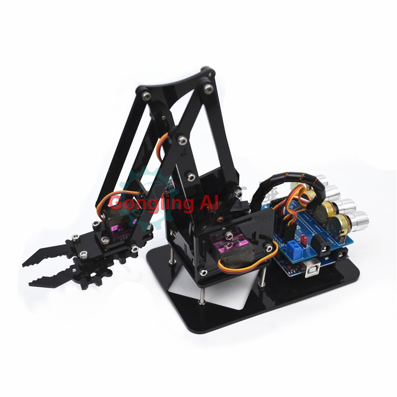 Robotic Arm Kit Arduino - STEM 4 DOF Robot Kol Servo
