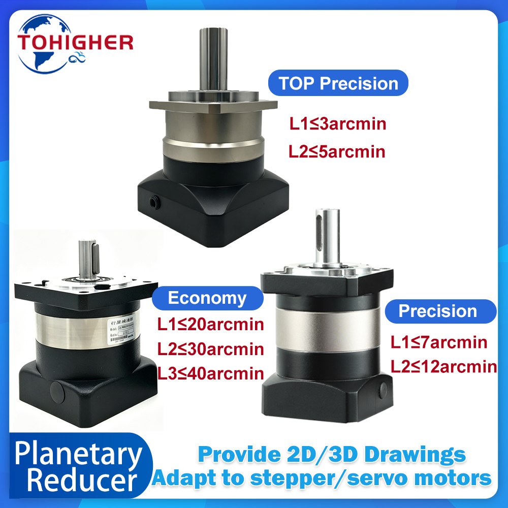 Planetary Gearbox Nema 23 - Planet Şanzıman Redüksiyon Şanzımanı 6.35/8mm Giriş