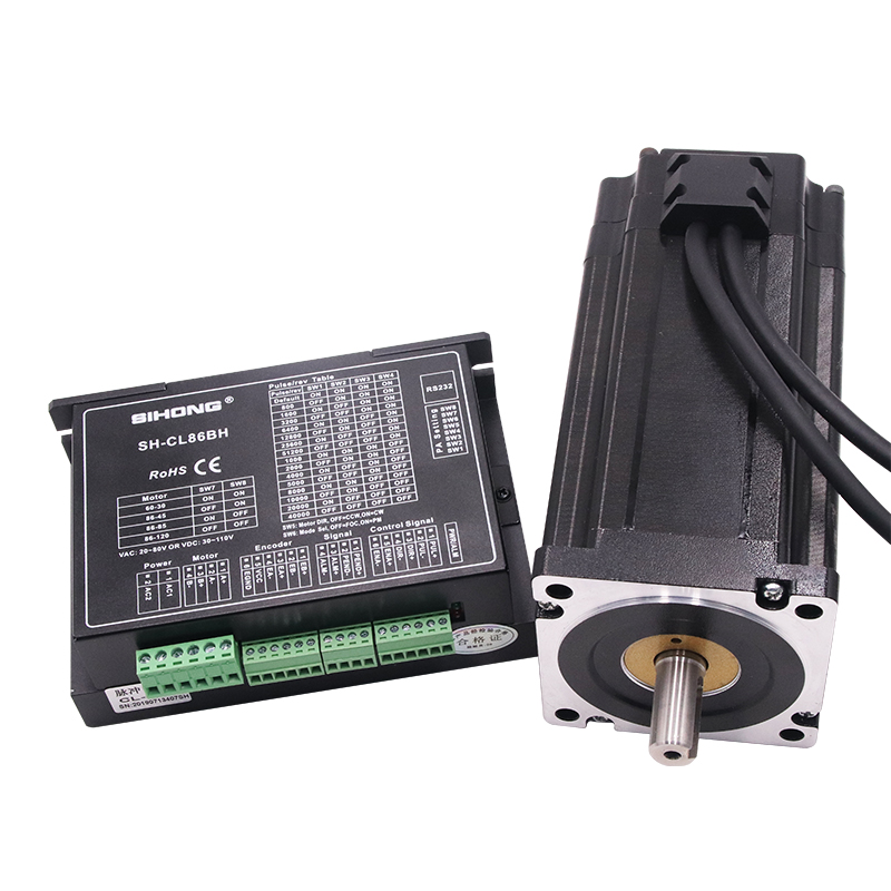 Stepper Motor Nema 34 Closed Loop - Siheng Motor 2 Fazlı Nema 34