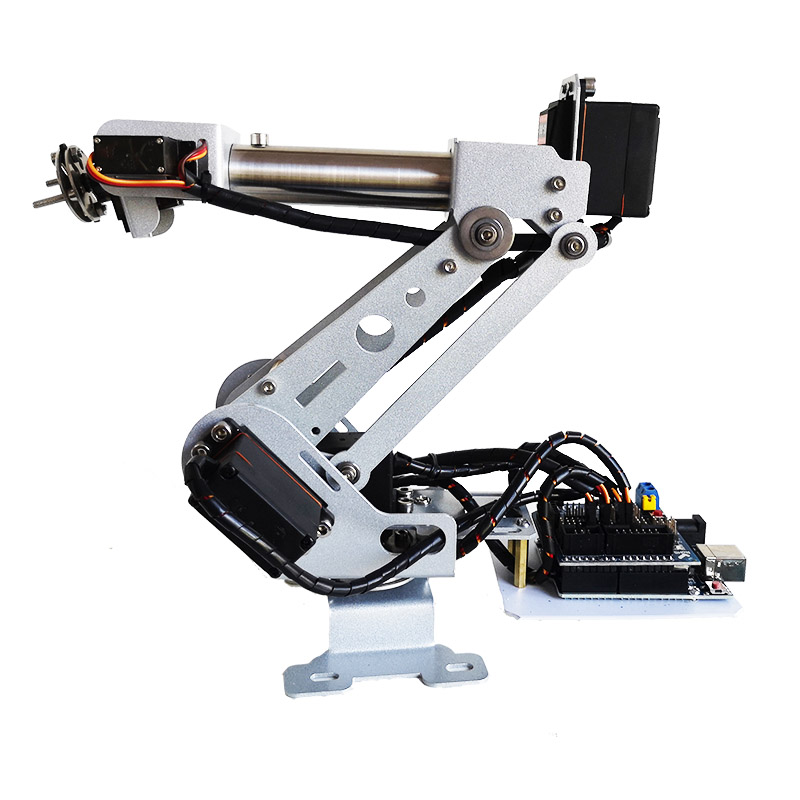 6 Eksenli Robotik Kol Paslanma - Robotic Arm Kit Arduino incelemesi ve fiyatı