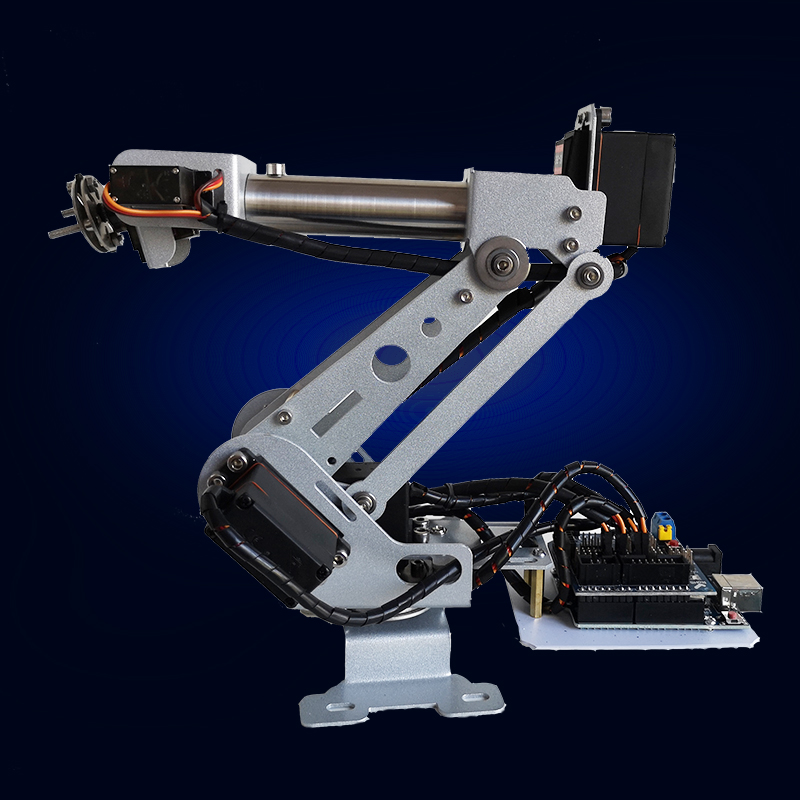 6 Eksenli Robotik Kol Paslanma - Robotic Arm Kit Arduino incelemesi ve fiyatı