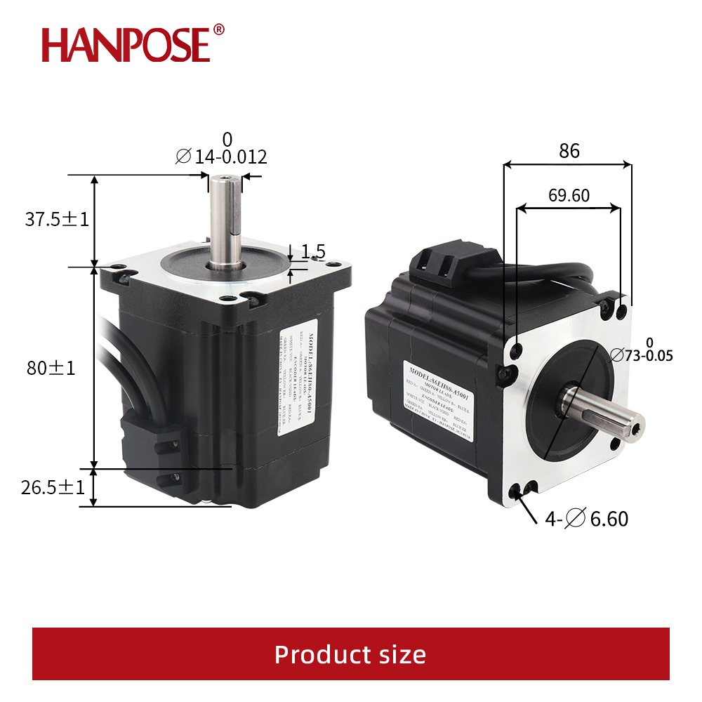 86EH80 Kapalı Döngü NEMA34 6.0 - Stepper Motor Nema 34 Closed Loop incelemesi ve fiyatı