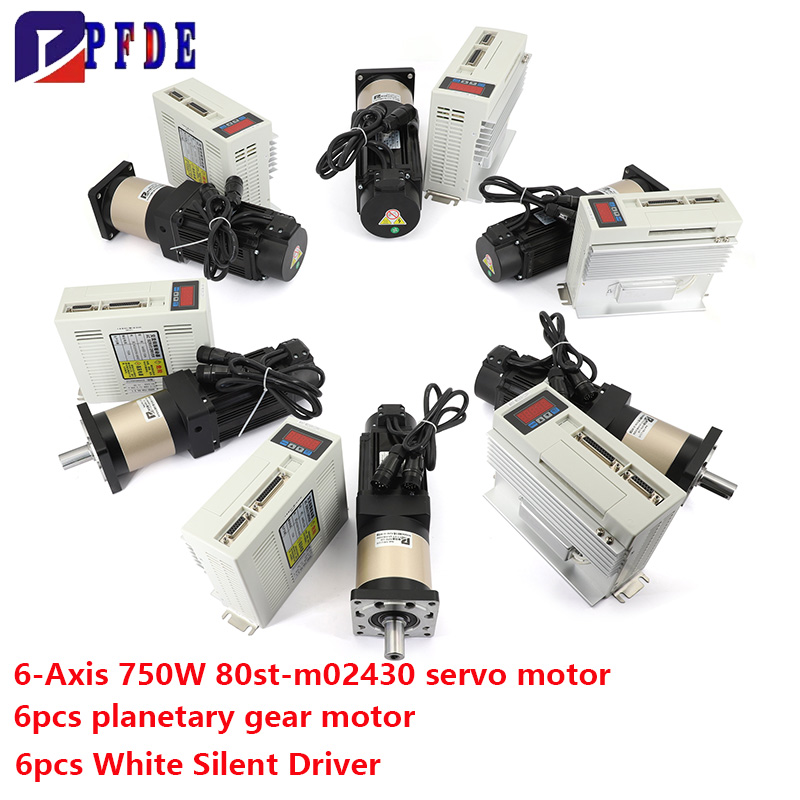 DIY 6DOF-Rotary-Stewart-Motion - Servo Motor 750W Ac Driver incelemesi ve fiyatı