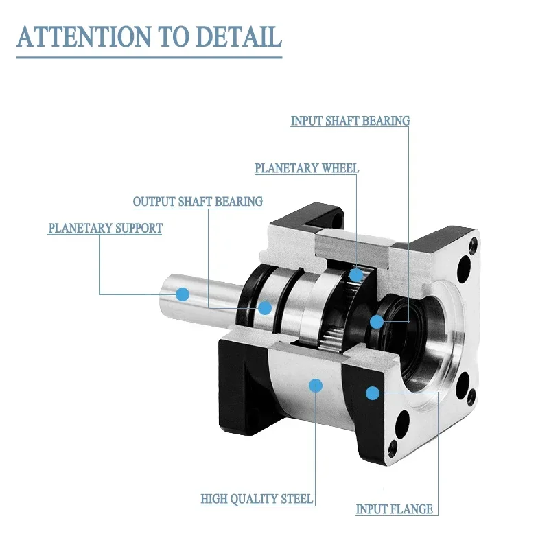 Planet Şanzıman 57 Motor TB660 - Planetary Gearbox Nema 23 incelemesi ve fiyatı