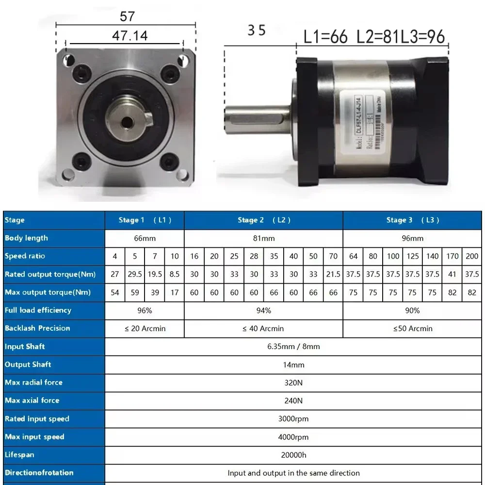 Planet Şanzıman 57 Motor TB660 - Planetary Gearbox Nema 23 incelemesi ve fiyatı