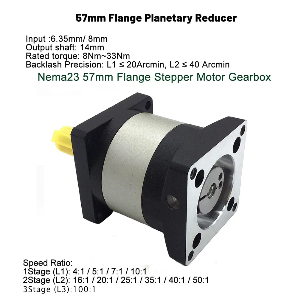 Planet Şanzıman 57 Motor TB660 - Planetary Gearbox Nema 23 incelemesi ve fiyatı