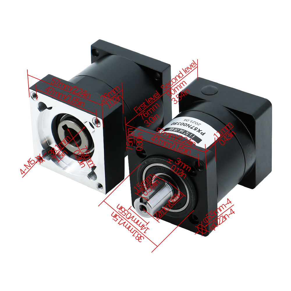 HLTNC NEMA 23 Planet Dişli Kut - Planetary Gearbox Nema 23 incelemesi ve fiyatı