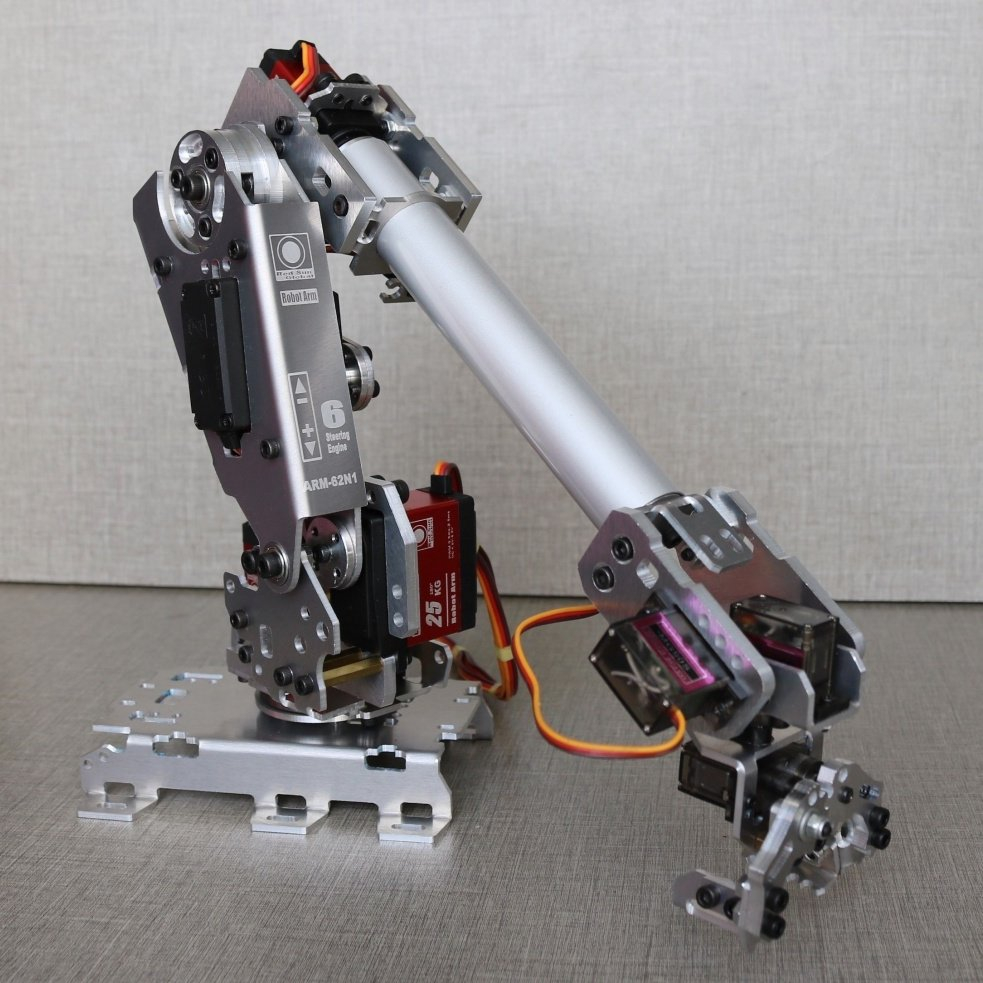 7 DOF Büyük Emiş Gücüne Sahip  - Robotic Arm Kit Arduino incelemesi ve fiyatı