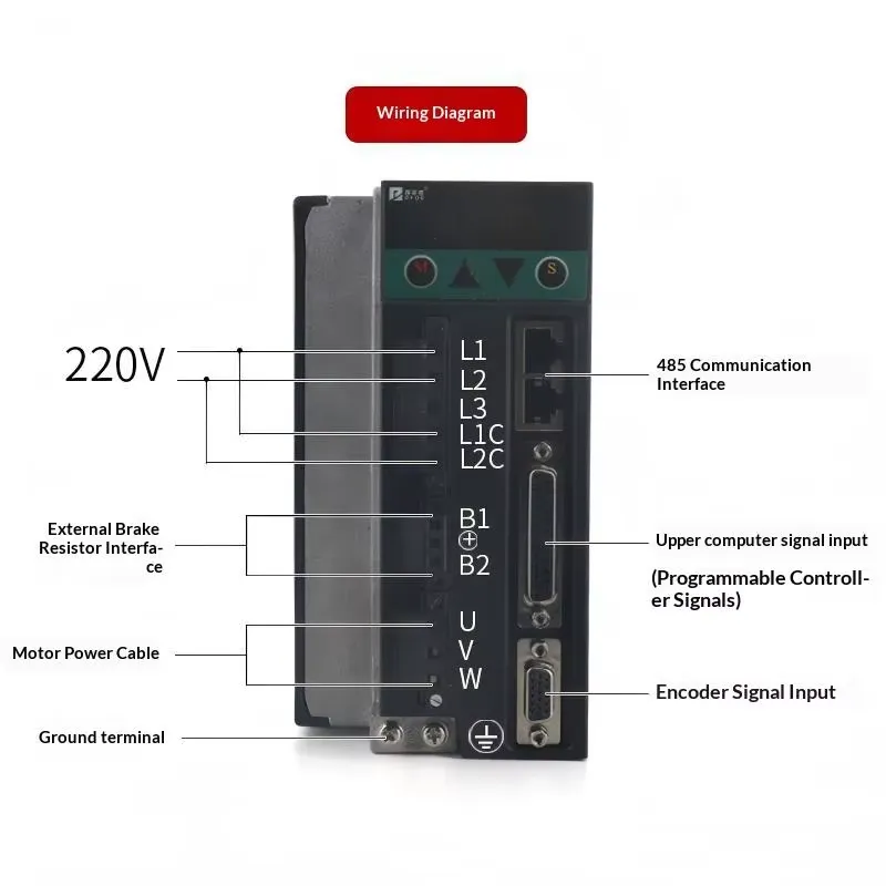 60 80 110 130 AC Servo Motor K - Servo Motor 750W Ac Driver incelemesi ve fiyatı
