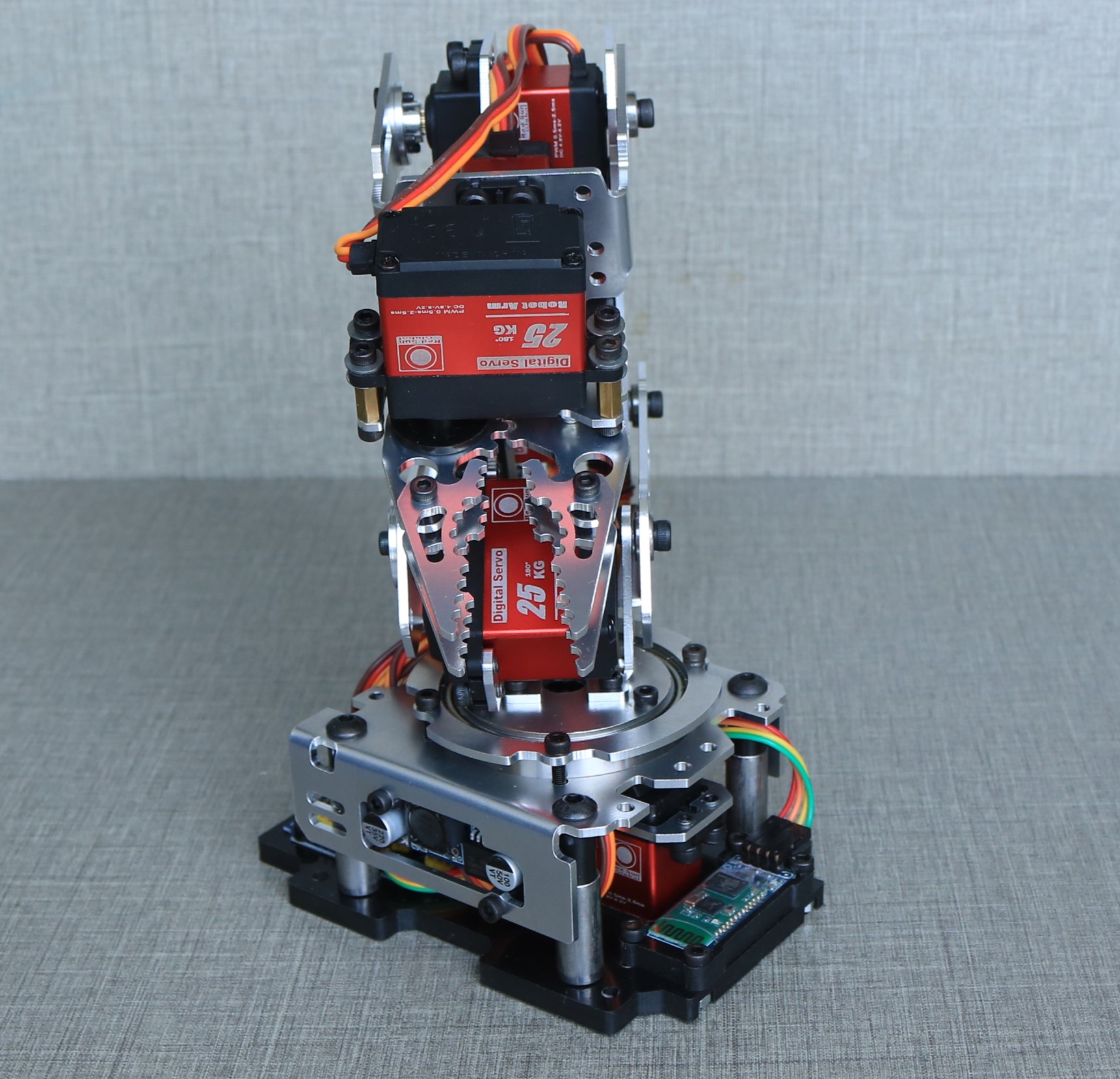 6 Eksenli Metal Robotik Kol Mo - Robotic Arm Kit Arduino incelemesi ve fiyatı