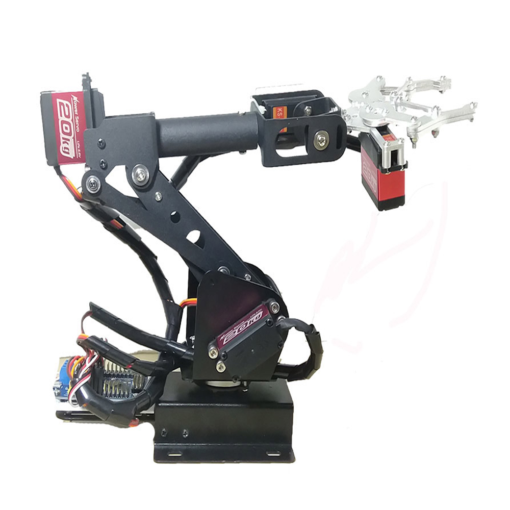 Ps2 Kontrollü 6 DOF Robotik Ko - Robotic Arm Kit Arduino incelemesi ve fiyatı