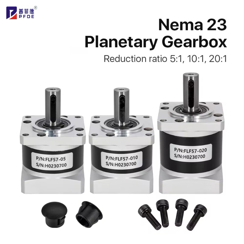 Oranı ile FLF57-05 Nema 23 pla - Planetary Gearbox Nema 23 incelemesi ve fiyatı