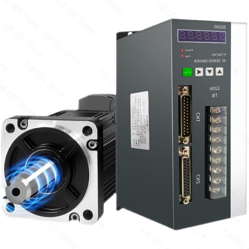 60/80/110/130 servo motor seti - Servo Motor 750W Ac Driver incelemesi ve fiyatı