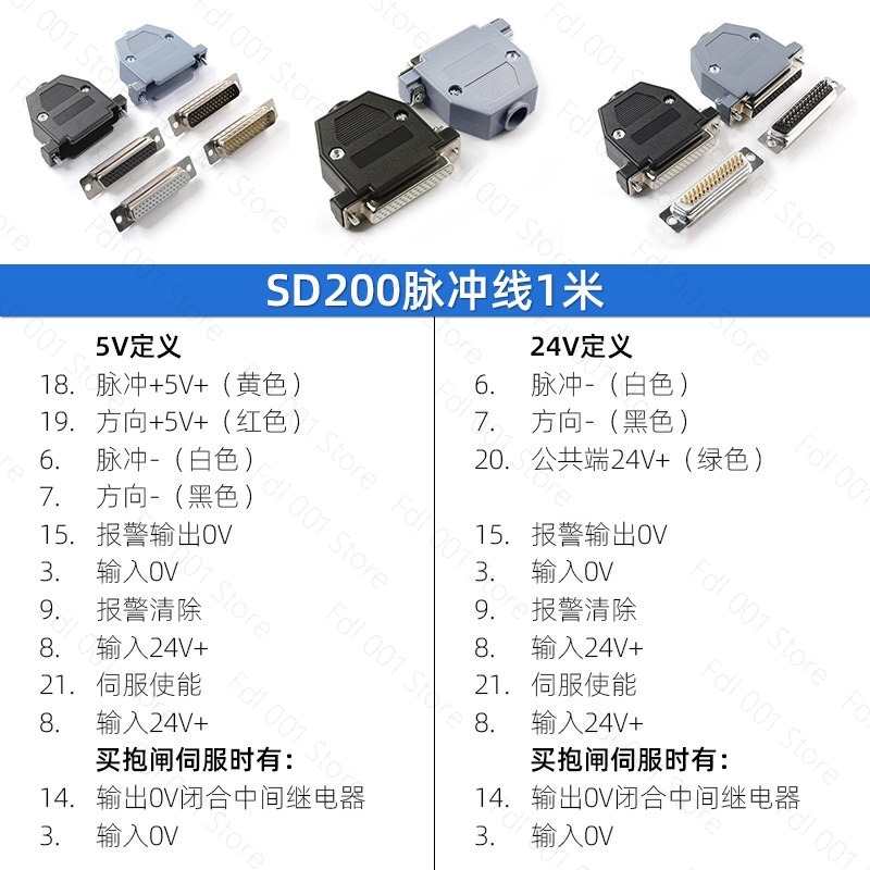 60/80/110/130 servo motor seti - Servo Motor 750W Ac Driver incelemesi ve fiyatı
