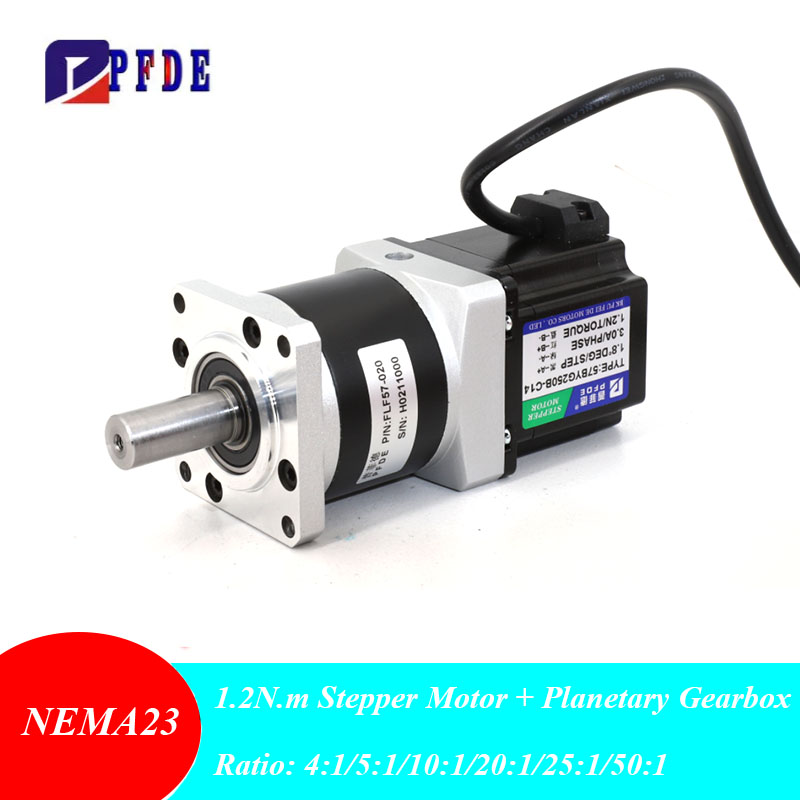 Nema 23 1.2N.m Dişlili Step Mo - Planetary Gearbox Nema 23 incelemesi ve fiyatı