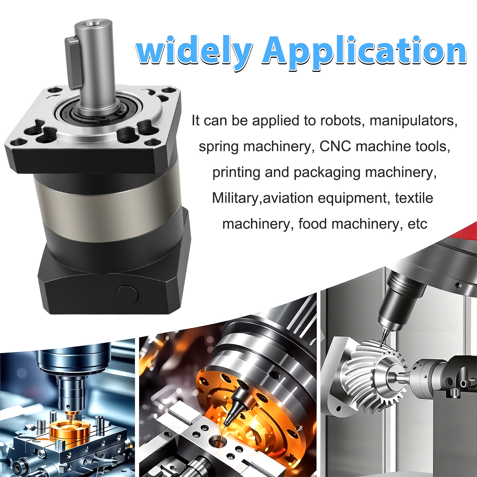 Nema17 Nema23 Nema34 Planet Re - Planetary Gearbox Nema 23 incelemesi ve fiyatı