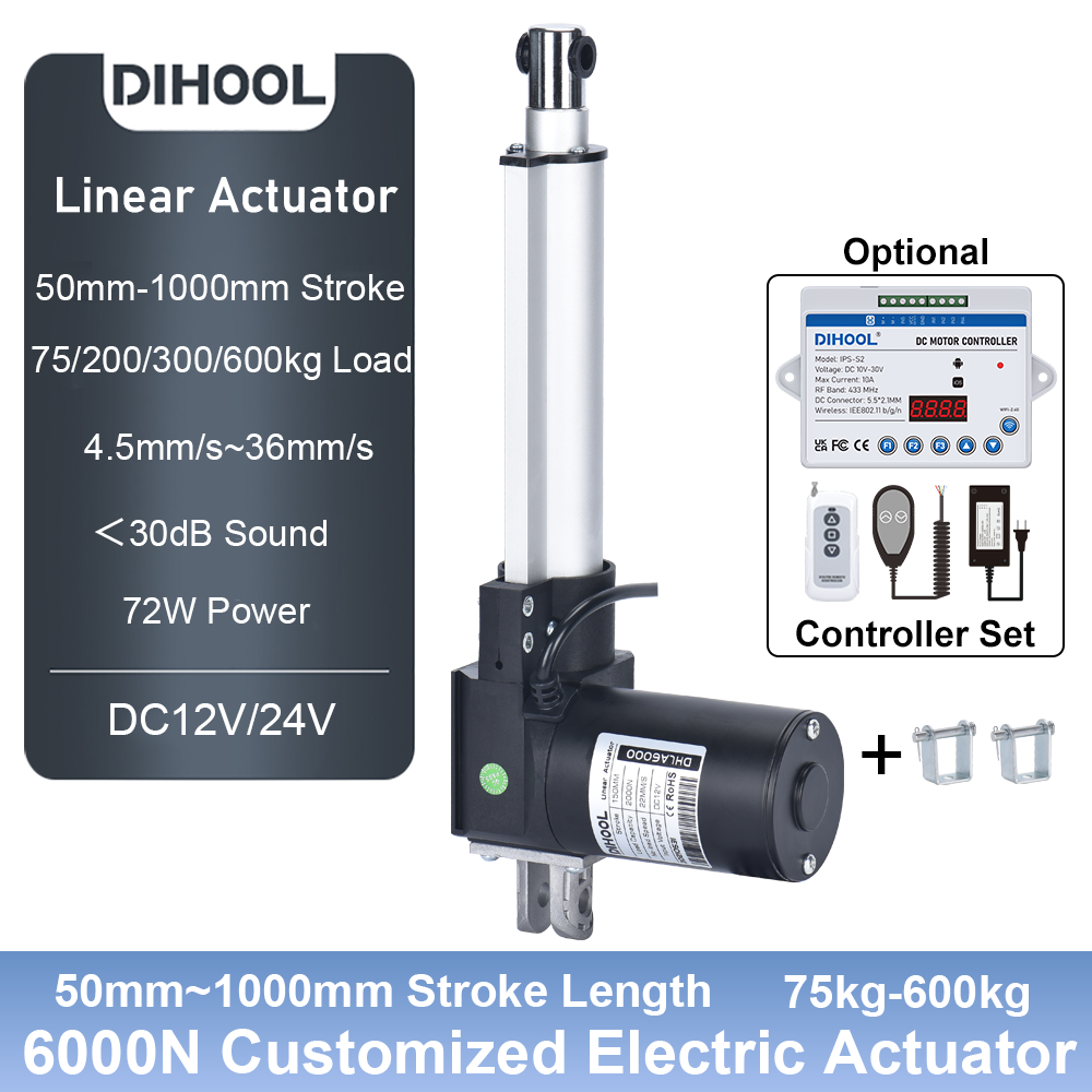 6000N Elektrikli Lineer Aktüat - Linear Actuator Electric 1000Mm incelemesi ve fiyatı