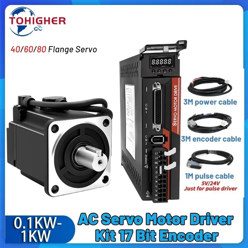 【Akıllı】AC Servo Motor Kiti 10 - Servo Motor 750W Ac Driver incelemesi ve fiyatı