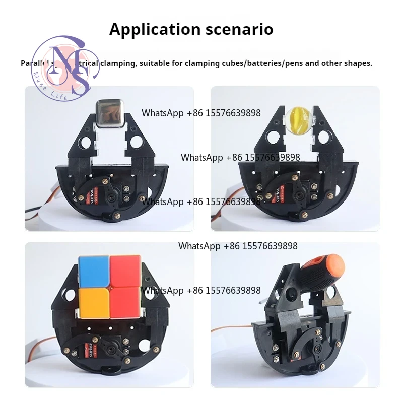 Elektrikli Paralel Servo Tutuc - Robot Gripper Electric Parallel incelemesi ve fiyatı