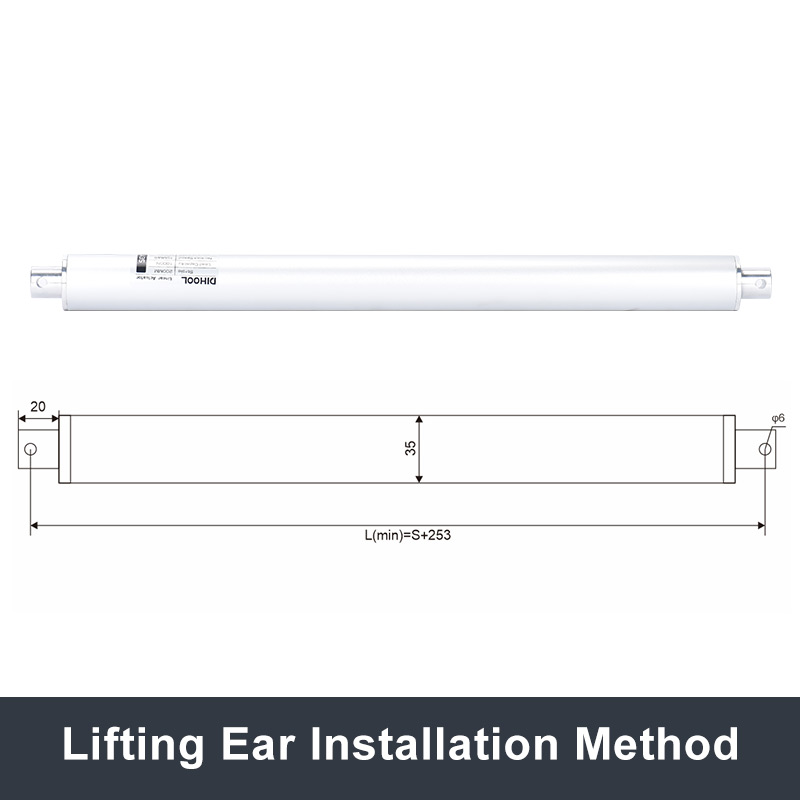 DHLA35A Elektrikli Lineer Aktü - Linear Actuator Electric 1000Mm incelemesi ve fiyatı