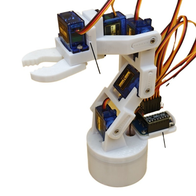 5 DOF Robotik Kol, 6 SG90 Serv - Robot Arm 5 Dof Servo incelemesi ve fiyatı