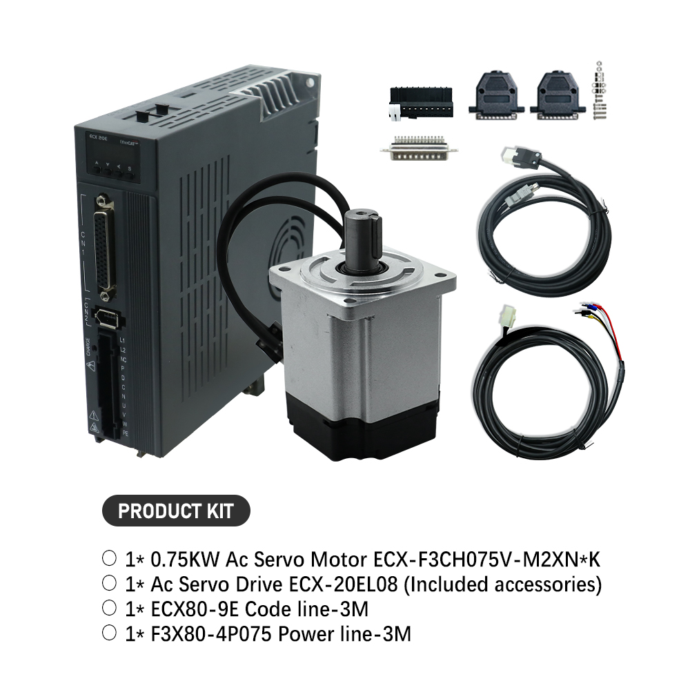 750W AC Servo Motor ve ECX Eth - Servo Motor 750W Ac Driver incelemesi ve fiyatı
