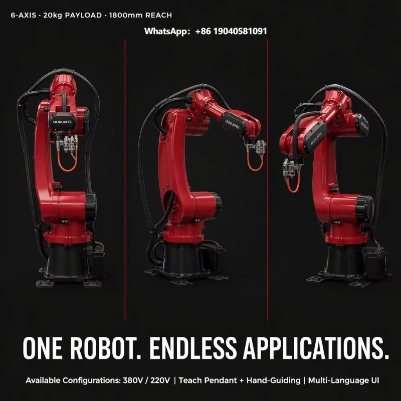 20 kg taşıma kapasiteli, 6 eks - Industrial Robot Arm 20Kg Payload incelemesi ve fiyatı