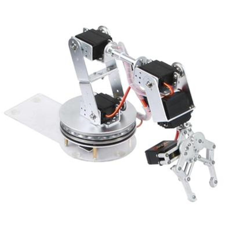 Gümüş 6 DOF Robotik Kol, Ardui - Robotic Arm Kit Arduino incelemesi ve fiyatı