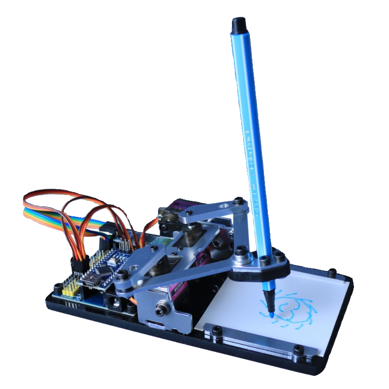Arduino Çizim Tahtası Robotik  - Robotic Arm Kit Arduino incelemesi ve fiyatı