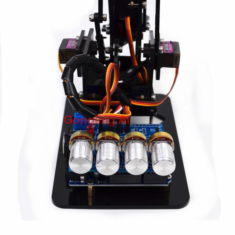 STEM 4 DOF Robot Kol Servo SG9 - Robotic Arm Kit Arduino incelemesi ve fiyatı