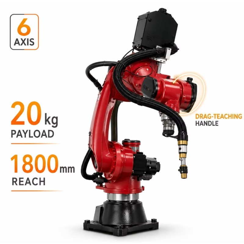Yüksek Hassasiyetli 6 Eksenli  - Industrial Robot Arm 20Kg Payload incelemesi ve fiyatı