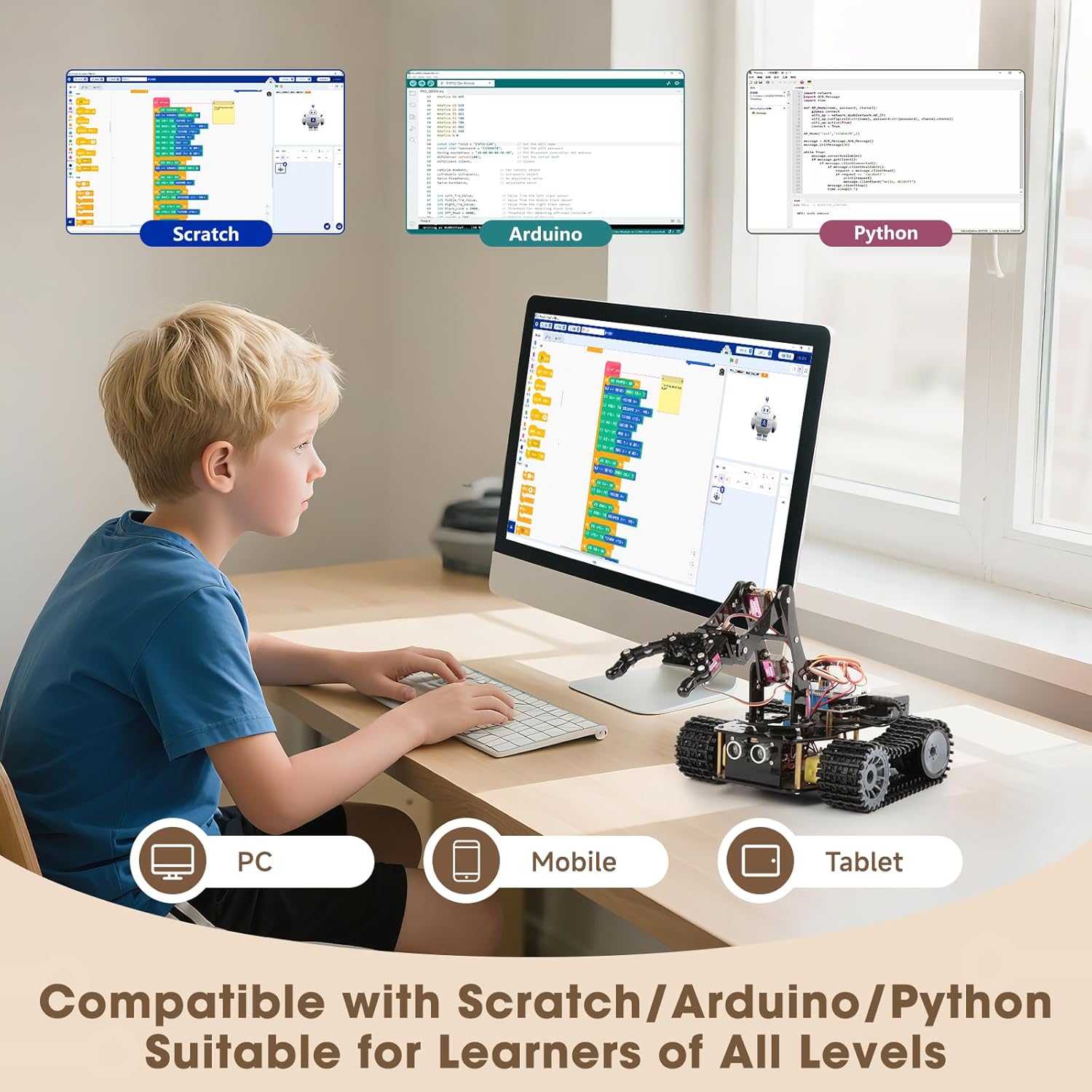 12-16 Yaş Çocuklar İçin Roboti - Robotic Arm Kit Arduino incelemesi ve fiyatı
