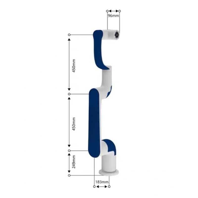 Küçük endüstriyel sınıf 6 ekse - Robotic Arm 6 Axis Desktop incelemesi ve fiyatı