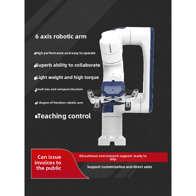 Küçük endüstriyel sınıf 6 ekse - Robotic Arm 6 Axis Desktop incelemesi ve fiyatı