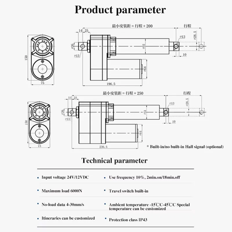 8000N 12V DC Elektrikli Lineer - Linear Actuator Electric 1000Mm incelemesi ve fiyatı