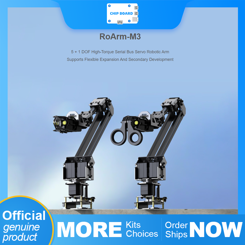 Waveshare 5 + 1 DOF Yüksek Tor - Robot Arm 5 Dof Servo incelemesi ve fiyatı